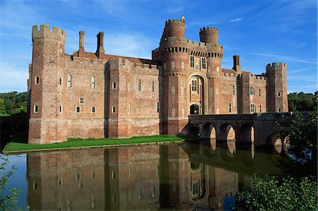 sussex - Herstmonceux Castle, Sussex, England, United Kingdom, Europe Foto de stock - Con derechos protegidos, Código: 841-02946673