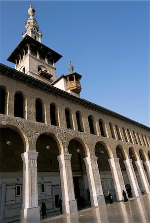 simsearch:841-03064154,k - Omeyyades (omeyyade) mosquée, patrimoine mondial UNESCO, Damas, Syrie, Moyen-Orient Photographie de stock - Rights-Managed, Code: 841-02946885
