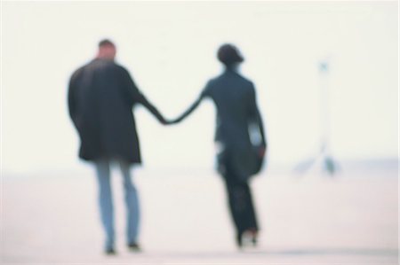 Couple on beach, West Wittering, Sussex, England, United Kingdom, Europe Stock Photo - Rights-Managed, Code: 841-02947018