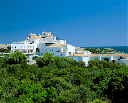 sardinia porto cervo - Hotel Romazzino, Porto Cervo, Costa Smeralda, island of Sardinia, Italy, Mediterranean, Europe Stock Photo - Rights-Managed, Code: 841-02947022