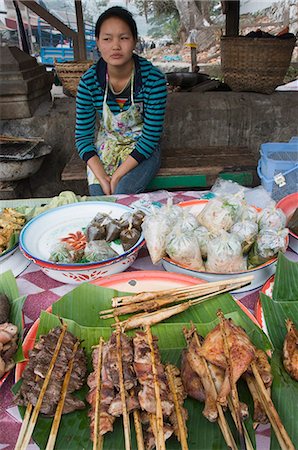 simsearch:841-02831113,k - Morning food market, Luang Prabang, Laos, Indochina, Southeast Asia, Asia Foto de stock - Con derechos protegidos, Código: 841-02947205