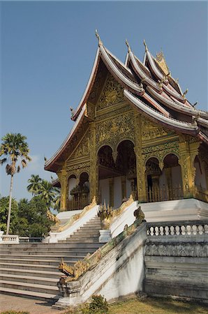 pavilion - New Pavilion to house the Prabang standing Buddha statue, Royal Palace, Luang Prabang, Laos, Indochina, Southeast Asia, Asia Stock Photo - Rights-Managed, Code: 841-02947216