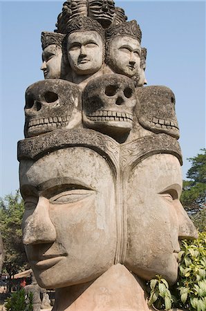 Buddha Park, Xieng Khuan, Vientiane, Laos, Indochine, Asie du sud-est, Asie Photographie de stock - Rights-Managed, Code: 841-02947235