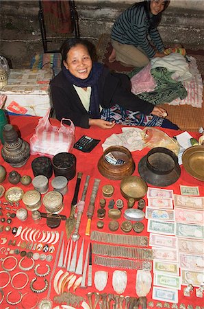 souvenirs laos - Night Market, Luang Prabang, Laos, Indochina, Southeast Asia, Asia Stock Photo - Rights-Managed, Code: 841-02947316