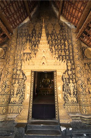 Luang Prabang, Laos, Indochina, Southeast Asia, Asia Foto de stock - Direito Controlado, Número: 841-02947310