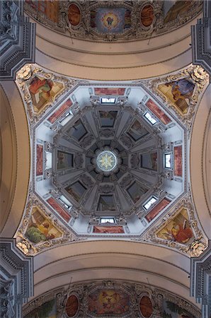 salzburg cathedral - À l'intérieur de la cathédrale dome, Salzbourg, Autriche, Europe Photographie de stock - Rights-Managed, Code: 841-02947463