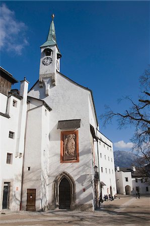 Church of St. George in the Hohensalzburg Fortress, Salzburg, Austria, Europe Foto de stock - Con derechos protegidos, Código: 841-02947470