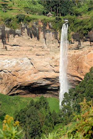 Sipi Falls, Mount Elgon, Ouganda, Afrique de l'est, Afrique Photographie de stock - Rights-Managed, Code: 841-02943593
