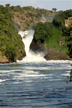 Murchison Falls, Victoria Nile, Uganda, East Africa, Africa Foto de stock - Con derechos protegidos, Código: 841-02943600