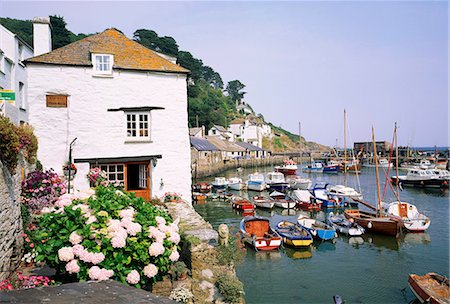 polperro cornwall england - Polperro, Cornwall, England, United Kingdom, Europe Stock Photo - Rights-Managed, Code: 841-02943828