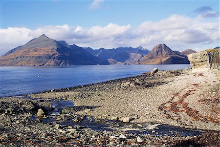 simsearch:841-03032089,k - Cuillin Hills from Elgol, Isle of Skye, Highland region, Scotland, United Kingdom, Europe Stock Photo - Rights-Managed, Code: 841-02943884