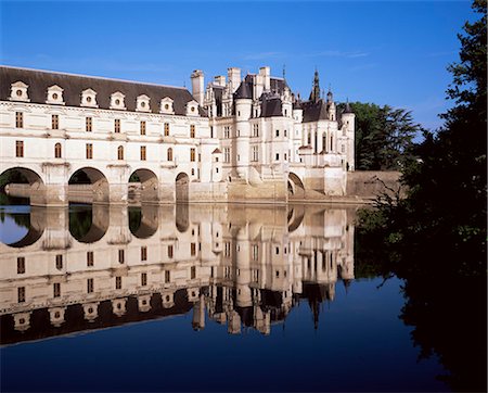 Chateau of Chenonceau, Touraine, Loire Valley, Centre, France, Europe Stock Photo - Rights-Managed, Code: 841-02943961