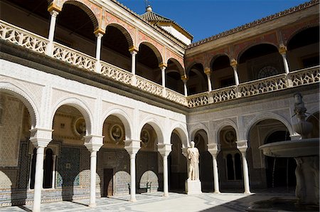 simsearch:841-02994291,k - Casa de Pilatos, das Viertel Santa Cruz, Sevilla, Andalusien, Spanien, Europa Stockbilder - Lizenzpflichtiges, Bildnummer: 841-02994063