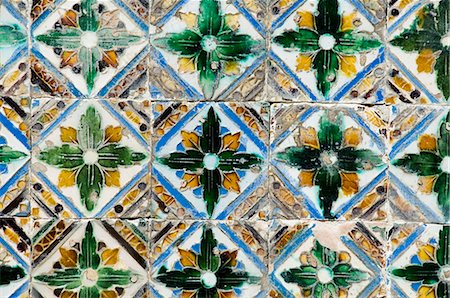 simsearch:841-02993945,k - District de carreaux azulejos de style mudéjar, Casa de Pilatos, Santa Cruz, Séville, Andalousie, Espagne, Europe Photographie de stock - Rights-Managed, Code: 841-02994073