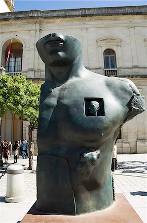 plaza san francisco - Statues in Plaza San Francisco, Seville, Andalusia, Spain, Europe Stock Photo - Rights-Managed, Code: 841-02994098