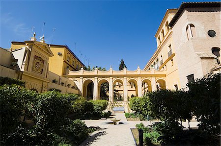 real alcazar - The gardens of the Real Alcazar, UNESCO World Heritage Site, Santa Cruz district, Seville, Andalusia (Andalucia), Spain, Europe Stock Photo - Rights-Managed, Code: 841-02994260