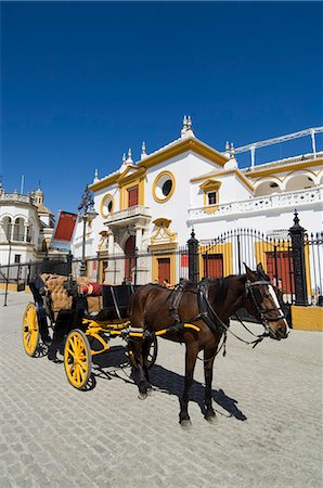 simsearch:841-02706289,k - Entrée de l'arène, la Plaza de Toros de la Maestranza, quartier El Arenal, Séville, Andalousie, Espagne, Europe Photographie de stock - Rights-Managed, Code: 841-02994312