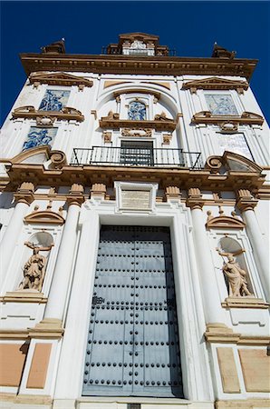 simsearch:841-02994163,k - L'église Baroque de l'Hospital de la Caridad, Daïra dEl Arenal, Séville, Andalousie, Espagne, Europe Photographie de stock - Rights-Managed, Code: 841-02994313