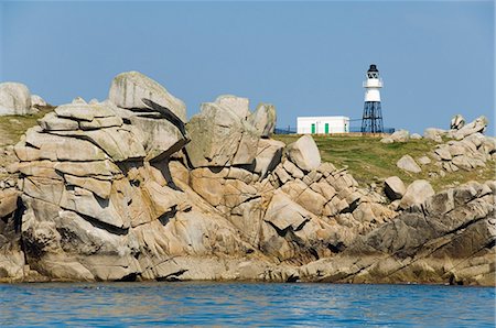 st mary's alpine provincial park - Lighthouse, St Mary's, Isles of Scilly, off Cornwall, United Kingdom, Europe Stock Photo - Rights-Managed, Code: 841-02994465