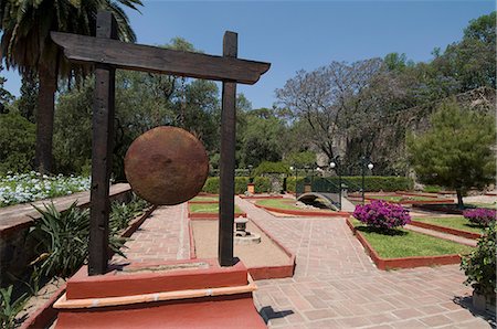 Jardins de l'Hacienda San Gabriel de Barrera, Guanajuato, état de Guanajuato, au Mexique, en Amérique du Nord Photographie de stock - Rights-Managed, Code: 841-02990708