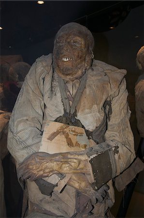 The Mummy Museum (Museo de las Momias) in Guanajuato, a World Heritage Site, Guanajuato, Guanajuato State, Mexico, North America Stock Photo - Rights-Managed, Code: 841-02990758