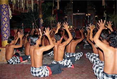 Kecak dance, Bali, Indonesia, Southeast Asia, Asia Foto de stock - Con derechos protegidos, Código: 841-02990790