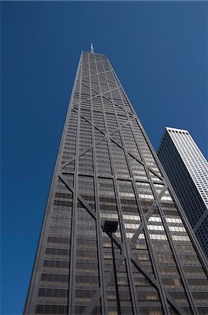 L'Amérique du Nord Hancock Building, Chicago, Illinois, États-Unis d'Amérique, Photographie de stock - Rights-Managed, Code: 841-02990901