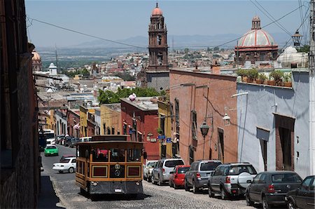 san miguel - San Miguel de Allende (San Miguel), état de Guanajuato, au Mexique, en Amérique du Nord Photographie de stock - Rights-Managed, Code: 841-02990923