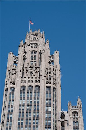 simsearch:841-02990953,k - La Tribune Tower Building, Chicago, Illinois, États-Unis d'Amérique, North America Photographie de stock - Rights-Managed, Code: 841-02990945
