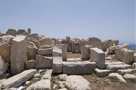 simsearch:841-05782986,k - Hagar Qim, a megalithic temple, UNESCO World Heritage Site, Malta, Europe Foto de stock - Con derechos protegidos, Código: 841-02991071