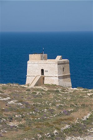 simsearch:841-02944124,k - Qawra Tower in der Nähe von Dwejra Point, Gozo, Malta, Europa Stockbilder - Lizenzpflichtiges, Bildnummer: 841-02991101
