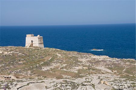 simsearch:841-02944124,k - Qawra Tower in der Nähe von Dwejra Point, Gozo, Malta, Europa Stockbilder - Lizenzpflichtiges, Bildnummer: 841-02991102