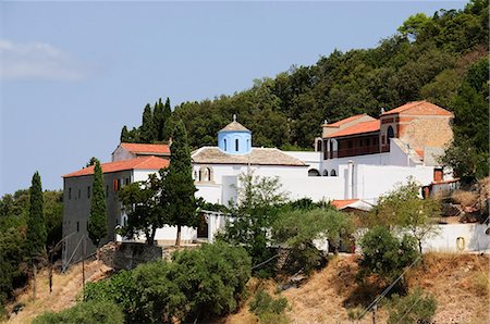 skopelos island - Monastery Prodromos, Skopelos, Sporades Islands, Greek Islands, Greece, Europe Fotografie stock - Rights-Managed, Codice: 841-02991192