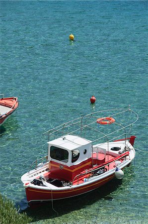 skopelos island - Boats moored at Panormos, Skopelos, Sporades Islands, Greek Islands, Greece, Europe Fotografie stock - Rights-Managed, Codice: 841-02991253