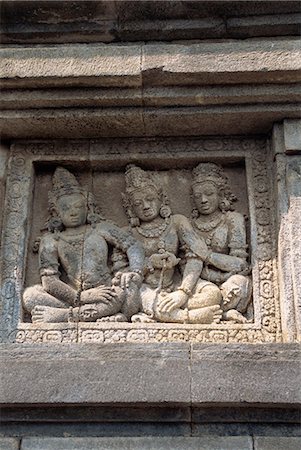 Detail, Prambanan temple, UNESCO World Heritage Site, Java, Indonesia, Southeast Asia, Asia Stock Photo - Rights-Managed, Code: 841-02991347