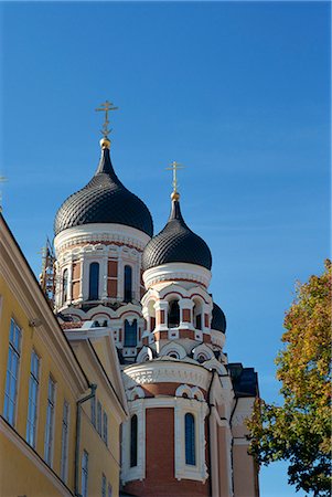 simsearch:841-02993211,k - Alexander Nevsky Cathedral, Old Town, UNESCO World Heritage Site, Tallinn, Estonia, Baltic States, Europe Stock Photo - Rights-Managed, Code: 841-02991597