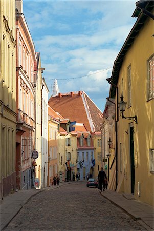 Old Town, Tallinn, en Estonie, pays baltes, Europe Photographie de stock - Rights-Managed, Code: 841-02991609