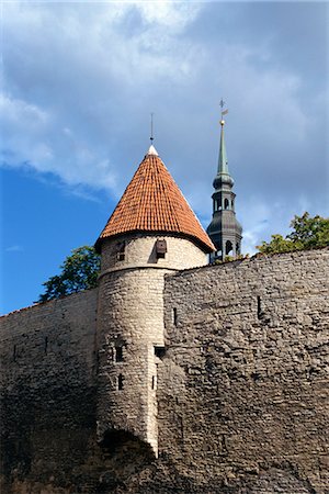 The Old Town, Tallinn, UNESCO World Heritage Site, Estonia, Baltic States, Europe Foto de stock - Con derechos protegidos, Código: 841-02991617