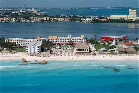 Hotel zone, Cancun, Yucatan, au Mexique, l'Amérique du Nord Photographie de stock - Rights-Managed, Code: 841-02991701