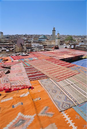 simsearch:841-02918718,k - Carpet co-op in the Medina, Fez, Morocco, North Africa Foto de stock - Con derechos protegidos, Código: 841-02991742