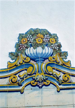 port wine - Azulejos, Pinhao railway station, Douro region, Portugal, Europe Stock Photo - Rights-Managed, Code: 841-02991839