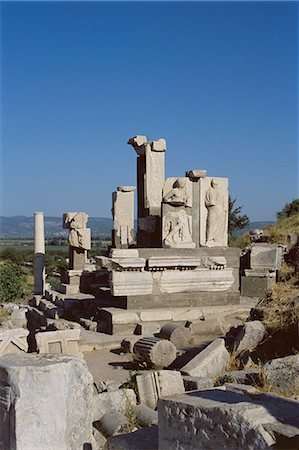 simsearch:841-02944690,k - Ruins at archaeological site, Ephesus, Anatolia, Turkey, Asia Minor Foto de stock - Direito Controlado, Número: 841-02991929