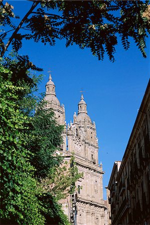 salamanca - Architecture baroque, La Clerecia (le clergé), Salamanque, Castille-Leon (Castille), Espagne, Europe Photographie de stock - Rights-Managed, Code: 841-02991957