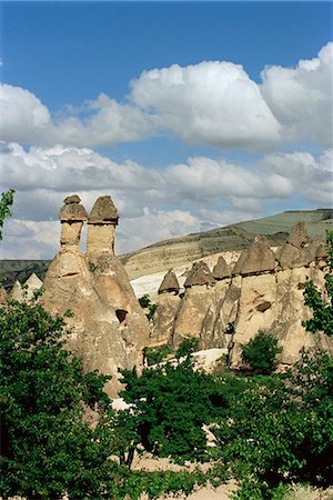 simsearch:841-02831759,k - Érosion avec piliers en tuf volcanique près de Göreme, Cappadoce, Anatolie, Turquie, Asie mineure, Asie Photographie de stock - Rights-Managed, Code: 841-02992046