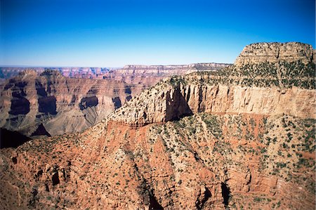 Grand Canyon, from helicopter, UNESCO World Heritage Site, Arizona, United States of America, North America Foto de stock - Con derechos protegidos, Código: 841-02992069