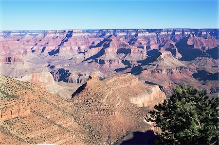 South Rim, Grand Canyon, UNESCO World Heritage Site, Arizona, United States of America, North America Foto de stock - Con derechos protegidos, Código: 841-02992107