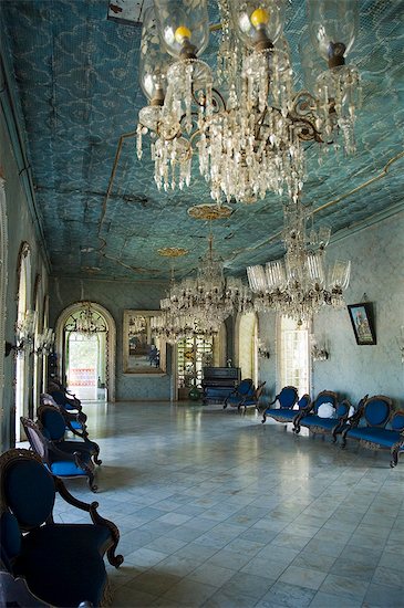 Braganza House, an old Portuguese house, Goa's largest private dwelling, Chandor, Goa, India, Asia Photographie de stock - Premium Droits Gérés, Artiste: robertharding, Le code de l’image : 841-02992215