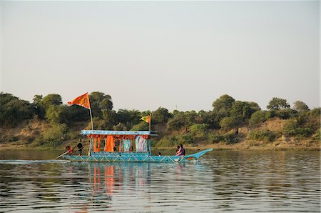 Narmada River, Maheshwar, Madhya Pradesh state, India, Asia Stock Photo - Rights-Managed, Code: 841-02992290