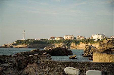 simsearch:841-03033924,k - Biarritz lighthouse, Biarritz, Basque country, Pyrenees-Atlantiques, Aquitaine, France, Europe Stock Photo - Rights-Managed, Code: 841-02992738