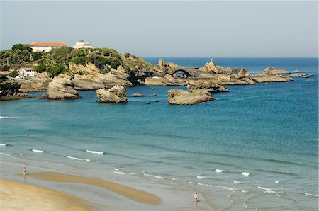 simsearch:841-02992758,k - La plage, Biarritz, Basque country, Pyrénées-Atlantiques, Aquitaine, France, Europe Photographie de stock - Rights-Managed, Code: 841-02992732